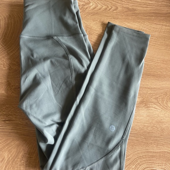 Lululemon to the beat tight • grey sage • size 4 - Picture 6 of 6